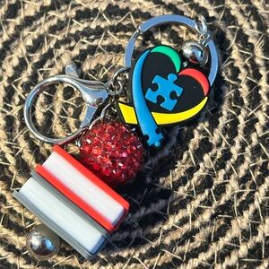 Autism Awareness Keychain